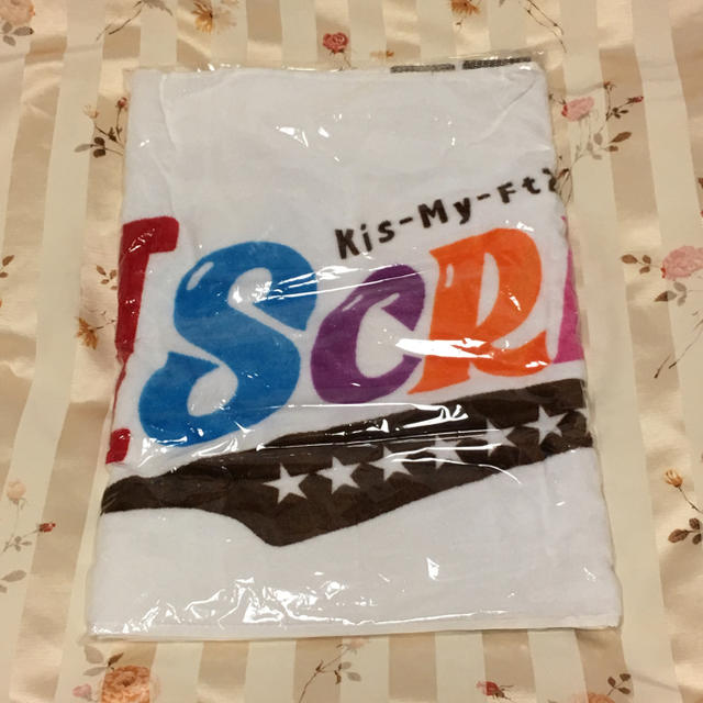 Kis-My-Ft2(キスマイフットツー)の【未開封・新品未使用】キスマイ I SCREAMツアー タオル エンタメ/ホビーのタレントグッズ(アイドルグッズ)の商品写真