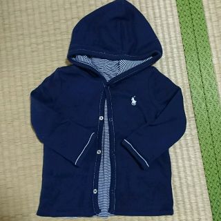 ラルフローレン(Ralph Lauren)のラルフローレン リバーシブルパーカー80(カーディガン/ボレロ)