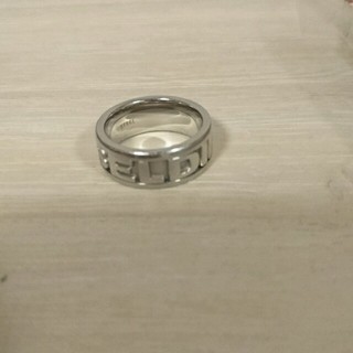 ディーゼル(DIESEL)のディーゼル リング 指輪 スチール製 11号～13号位 6センチ(リング(指輪))