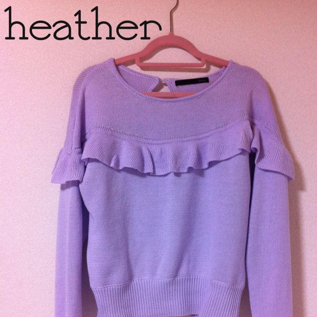 heather(ヘザー)のheatherのニットトップス レディースのトップス(ニット/セーター)の商品写真