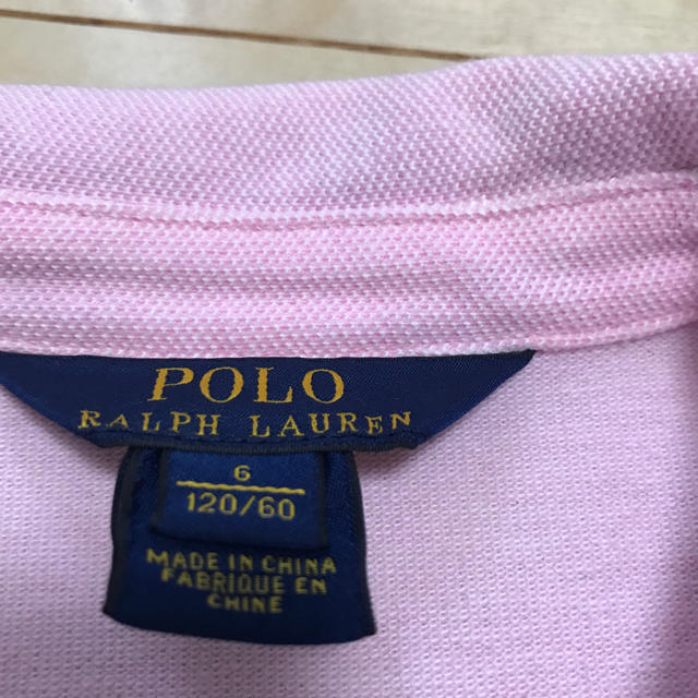 Ralph Lauren(ラルフローレン)のラルフローレン ポロ ワンピース 120 キッズ/ベビー/マタニティのキッズ服女の子用(90cm~)(ワンピース)の商品写真