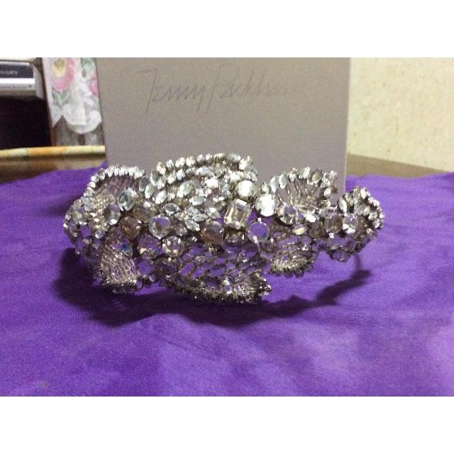 Vera Wang - ジェニーパッカム アカシア Ⅱ ヘッドドレス シルバー
