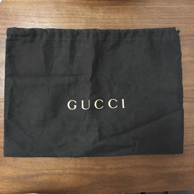 Gucci(グッチ)のGUCCIグッチ 巾着ポーチ レディースのファッション小物(ポーチ)の商品写真