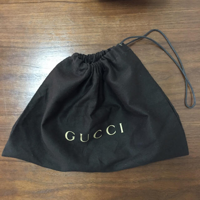 Gucci(グッチ)のGUCCIグッチ 巾着ポーチ レディースのファッション小物(ポーチ)の商品写真