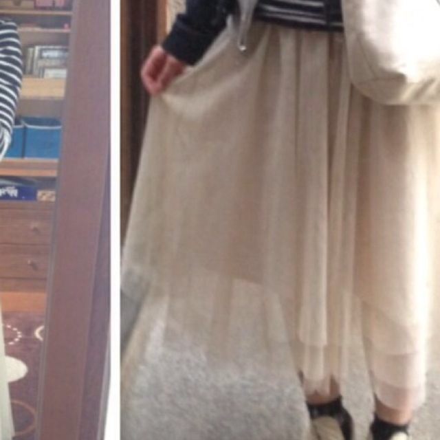 RETRO GIRL(レトロガール)のチュールスカート＊ レディースのスカート(ロングスカート)の商品写真