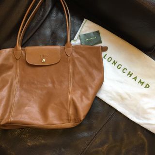 ロンシャン(LONGCHAMP)のロンシャン新宿伊勢丹購入！レザー美品！(トートバッグ)