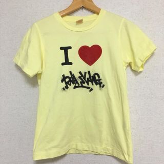 アールエヌエー(RNA)の【RNA】半袖Tシャツ イエロー 訳あり サイズM  used品(Tシャツ(半袖/袖なし))