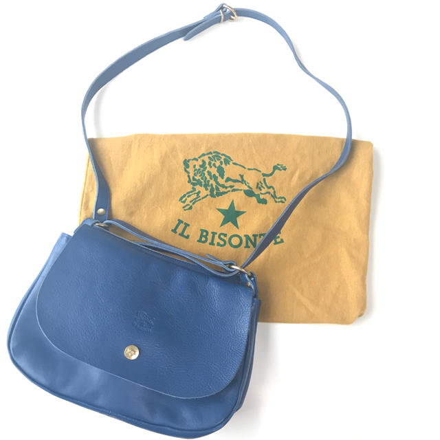 IL BISONTE(イルビゾンテ)の美品イルビゾンテ ショルダーバック ポシェット レディースのバッグ(ショルダーバッグ)の商品写真