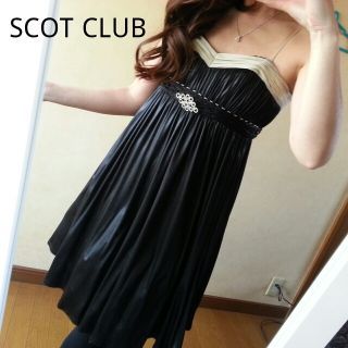 スコットクラブ(SCOT CLUB)のSCOTCLUB■フレアドレスワンピース(ひざ丈ワンピース)