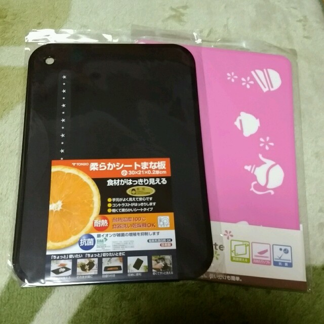 かわいい抗菌 まな板　 インテリア/住まい/日用品のキッチン/食器(調理道具/製菓道具)の商品写真