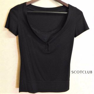 スコットクラブ(SCOT CLUB)のスコットクラブ SCOT CLUB 　半袖　カットソー　キャミソール(カットソー(半袖/袖なし))