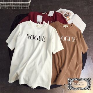 ディーホリック(dholic)の大人気 VOGUEプリントTシャツ ヴォーグ 海外ファッション 韓国ファッション(Tシャツ(半袖/袖なし))