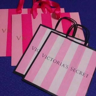 ヴィクトリアズシークレット(Victoria's Secret)のpan様専用【未使用】Victoria'sSecret★ショッパー4枚セット(ショップ袋)