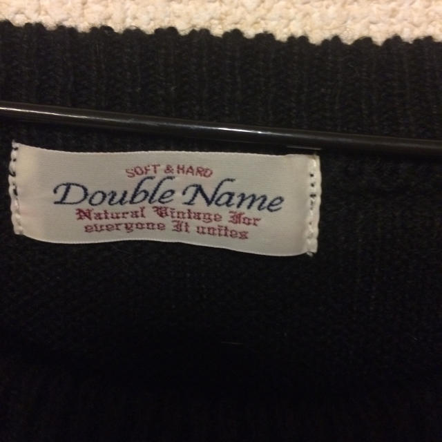 DOUBLE NAME(ダブルネーム)のDouble Name刺繍 セーター レディースのトップス(ニット/セーター)の商品写真