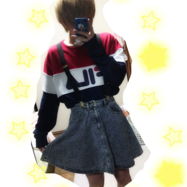 WEGO(ウィゴー)の【WEGO】デニムサークルスカート☆ レディースのスカート(ミニスカート)の商品写真