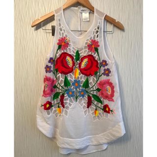 アリスマッコール(alice McCALL)の芸能人着用 アリスマッコール 大人気の刺繍ブラウス(シャツ/ブラウス(半袖/袖なし))