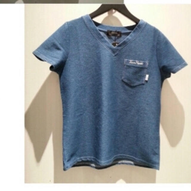 BACKS(バックス)のデニムカラーTシャツ メンズのトップス(Tシャツ/カットソー(半袖/袖なし))の商品写真