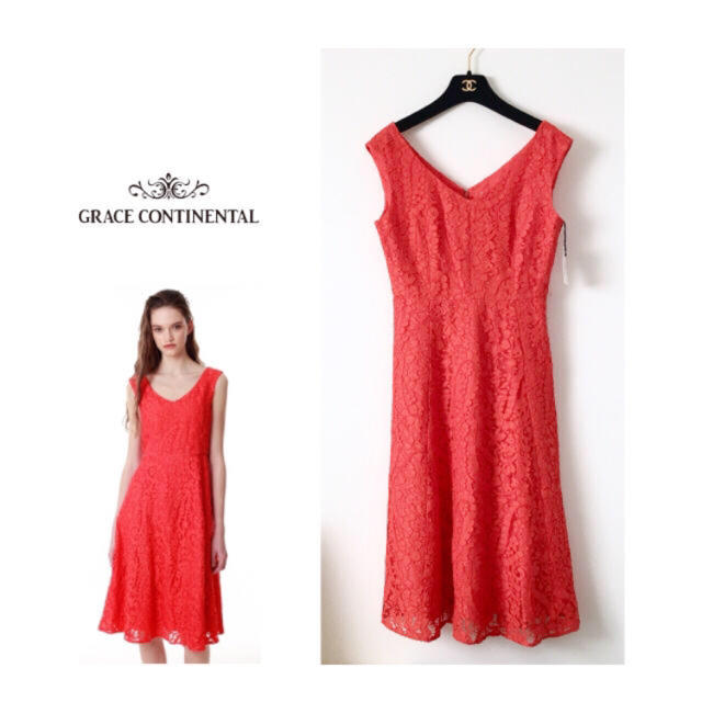 新品、未使用 SEE BY CHLOE 総レース ワンピース