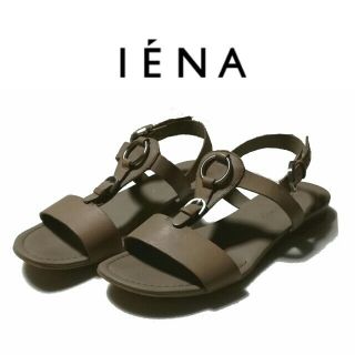 イエナ(IENA)の新品同様75％OFF▼IENAセレクト品　ドングフラットサンダル(サンダル)