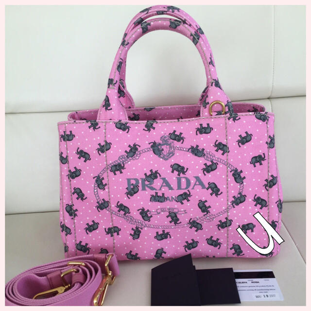 大きい割引 PRADA バッグ 99360円プラダ完売新品2017/5公式