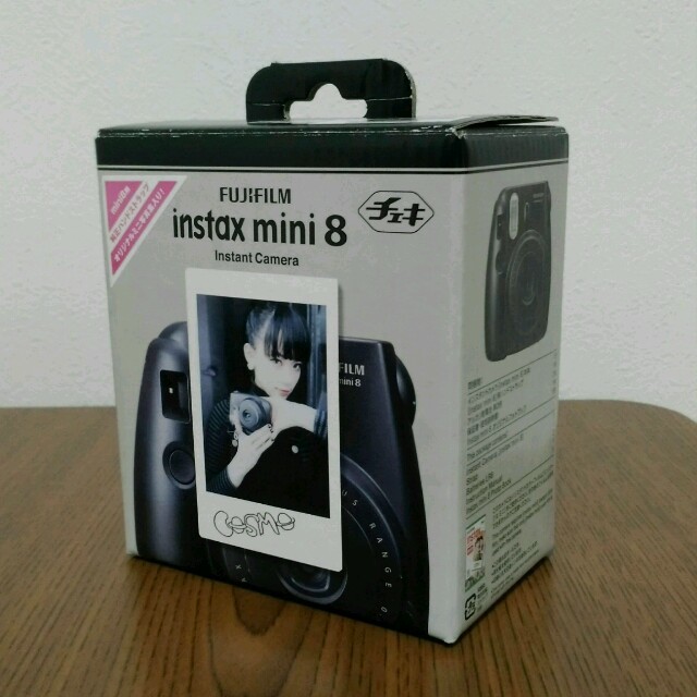 富士フイルム(フジフイルム)の【Aya asa様　専用!!】FUJIFILM instax mini8 黒 スマホ/家電/カメラのカメラ(フィルムカメラ)の商品写真