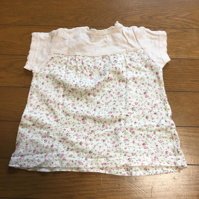 Biquette(ビケット)のBiquette 半袖シャツ90size キッズ/ベビー/マタニティのキッズ服女の子用(90cm~)(Tシャツ/カットソー)の商品写真