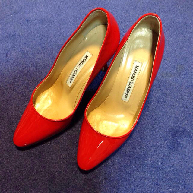 MANOLO BLAHNIK パンプス- 最終値下 マノロブラニク キエッタ 34 1/2 ロンハーマン