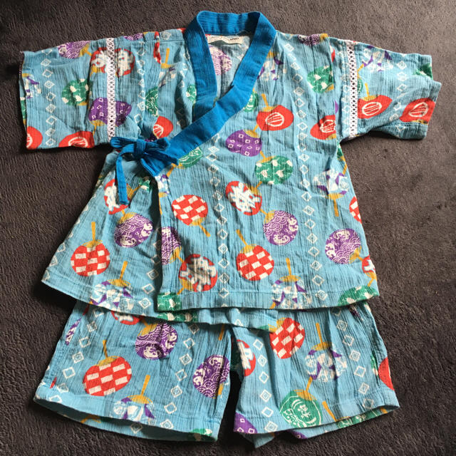 ampersand(アンパサンド)のampersand甚平 キッズ/ベビー/マタニティのキッズ服男の子用(90cm~)(甚平/浴衣)の商品写真