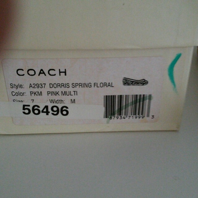 COACH(コーチ)の#COACHのフラットシューズ（箱なしなら¥4,300）　最終SALE レディースの靴/シューズ(バレエシューズ)の商品写真
