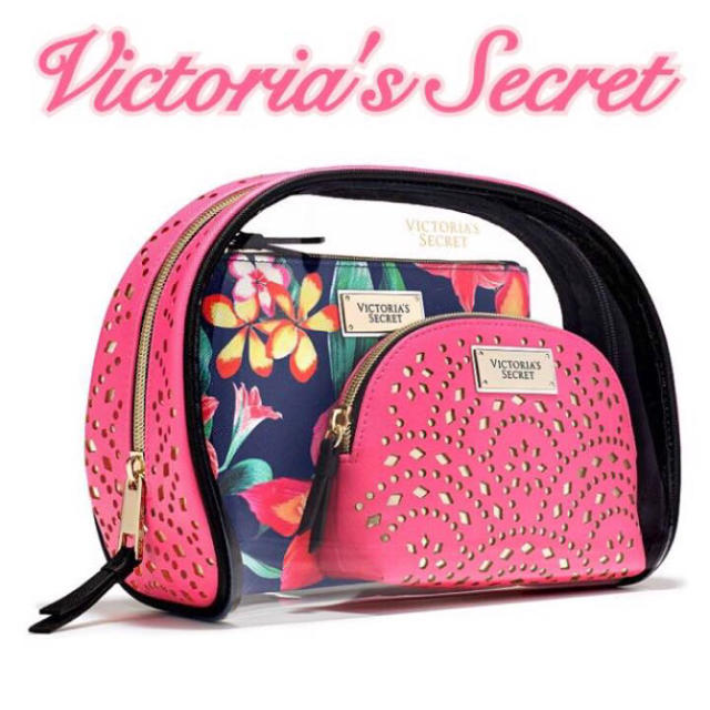 Victoria's Secret(ヴィクトリアズシークレット)の完売品♡3つセット Victoria's Secret レディースのファッション小物(ポーチ)の商品写真