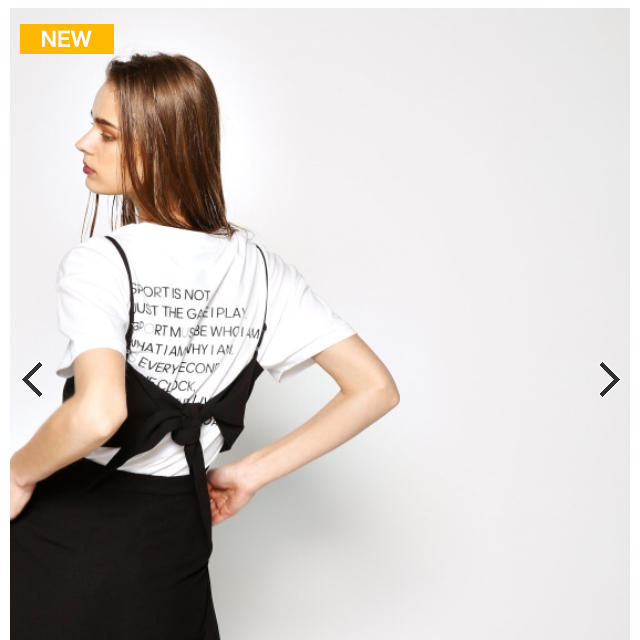 moussy(マウジー)のアディダスマウジー レディースのトップス(Tシャツ(半袖/袖なし))の商品写真