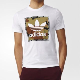 アディダス(adidas)のL【新品・即日発送OK】adidas オリジナルス Tシャツ カモフラ 白(Tシャツ/カットソー(半袖/袖なし))