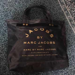 マークバイマークジェイコブス(MARC BY MARC JACOBS)の1度のみ使用★マークバイマークジェイコブス デニム ビニール トートバッグ(トートバッグ)