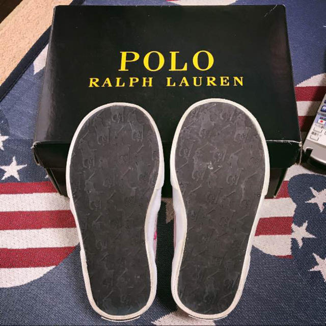 POLO RALPH LAUREN(ポロラルフローレン)のPOLO RALPH LAUREN スリッポン キッズ/ベビー/マタニティのベビー靴/シューズ(~14cm)(スリッポン)の商品写真