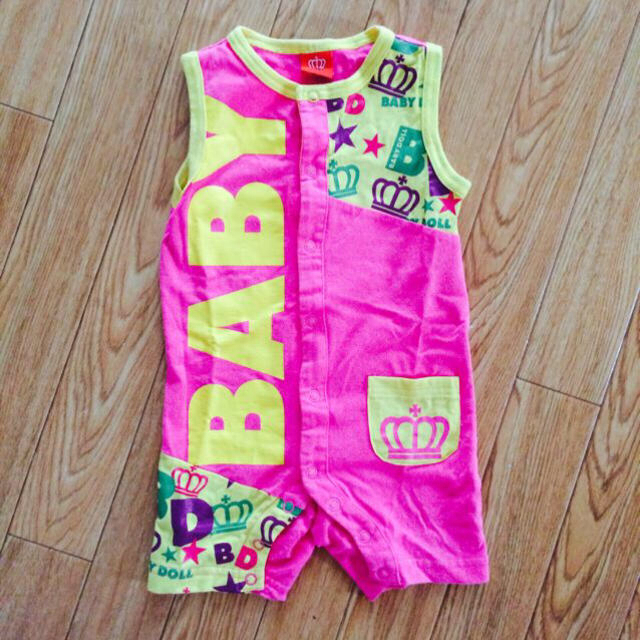 BABYDOLL(ベビードール)のBABYDOLL/ロンパース キッズ/ベビー/マタニティのベビー服(~85cm)(ロンパース)の商品写真