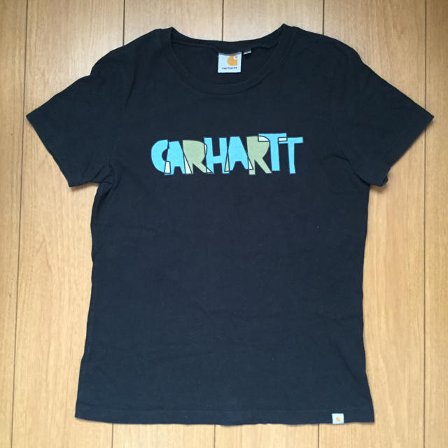 carhartt(カーハート)のCarhartt カーハート 半袖 Tシャツ レディース トップス 黒 S レディースのトップス(Tシャツ(半袖/袖なし))の商品写真