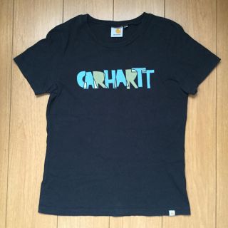 カーハート(carhartt)のCarhartt カーハート 半袖 Tシャツ レディース トップス 黒 S(Tシャツ(半袖/袖なし))