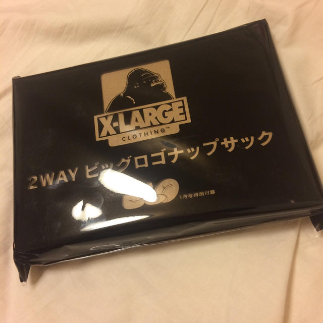 XLARGE(エクストララージ)のX-LARGEナップサック メンズのバッグ(エコバッグ)の商品写真