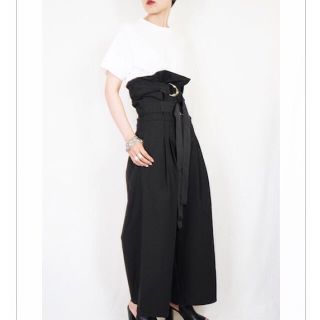 トーガ(TOGA)のHELK★CORSET WIDE PANTS (カジュアルパンツ)