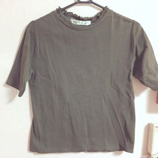 ドットアンドストライプスチャイルドウーマン(Dot&Stripes CHILDWOMAN)の首つまりTシャツ(Tシャツ(半袖/袖なし))