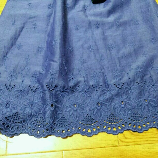 kariang(カリアング)の極美品＊DreAng＊刺繍レースワンピース＊リボン＊ひざ丈 レディースのワンピース(ひざ丈ワンピース)の商品写真