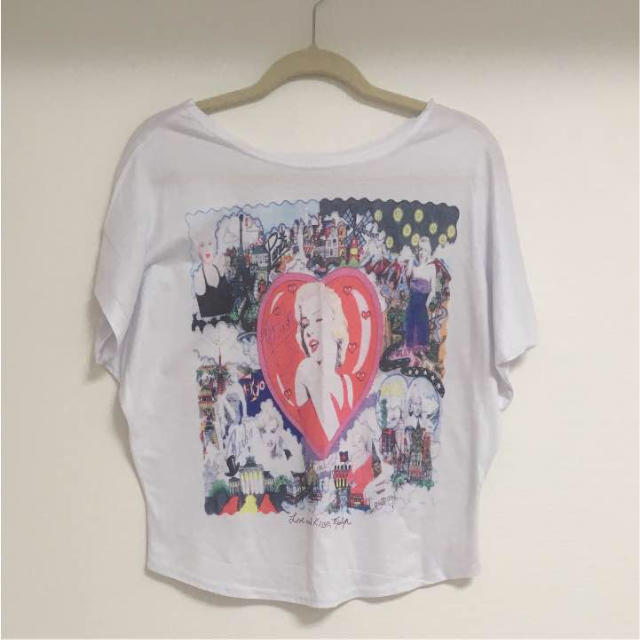 マリリンモンロー Tシャツ レディースのトップス(Tシャツ(半袖/袖なし))の商品写真