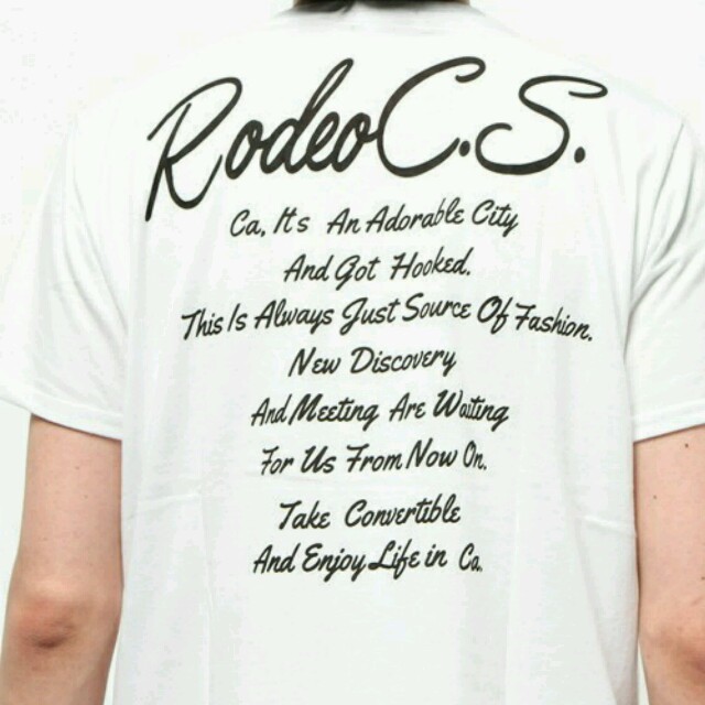 RODEO CROWNS(ロデオクラウンズ)の新品*RODEO CROWNS*RCWB*メンズグラスTシャツ メンズのトップス(Tシャツ/カットソー(半袖/袖なし))の商品写真