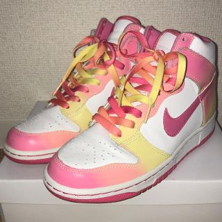 ナイキ(NIKE)の【美品】NIKE DUNKグラデーション 24㎝(スニーカー)