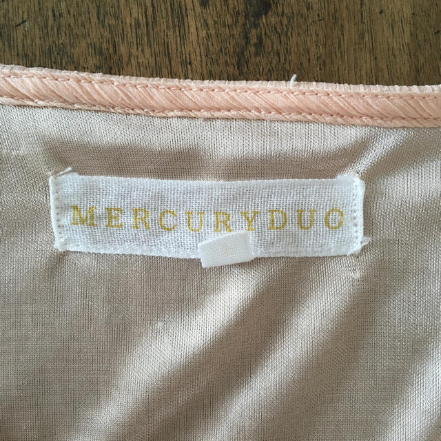 MERCURYDUO(マーキュリーデュオ)のビジューワンピース Ｆ マーキュリーデュオ レディースのワンピース(ミニワンピース)の商品写真