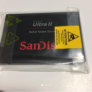 サンディスク(SanDisk)のSSD 480GB SANDISK ウルトラⅡ 新品 未使用(PC周辺機器)