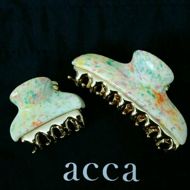 新品未使用 acca アッカ マーブル クリップ 中小サイズ セット 新品未使用 acca アッカ マーブル クリップ 中小サイズ セット