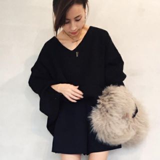 アメリヴィンテージ(Ameri VINTAGE)のameri SLIT SLEEVE FLARE KNIT(ニット/セーター)