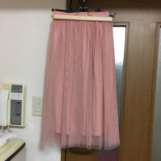 ジーユー(GU)のGU♡チュールスカート(ロングスカート)