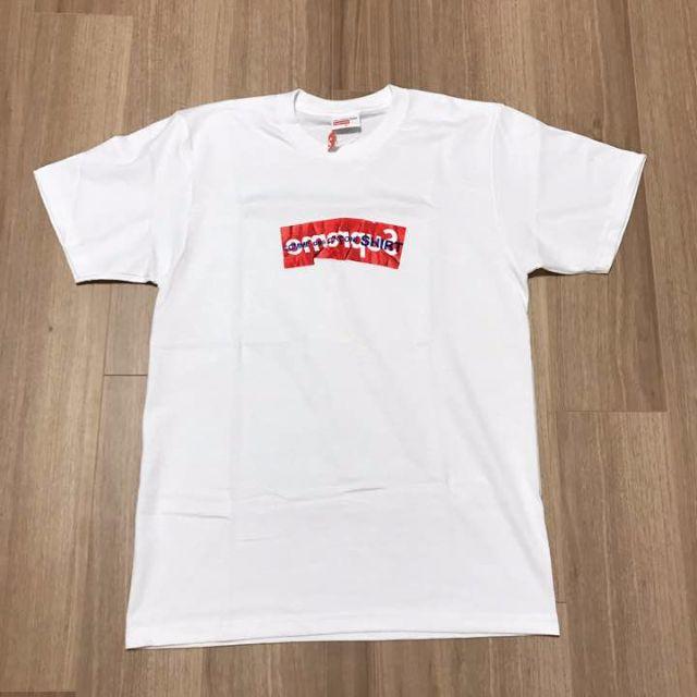 Supreme ギャルソン 白 MサイズTシャツ/カットソー(半袖/袖なし) - T ...